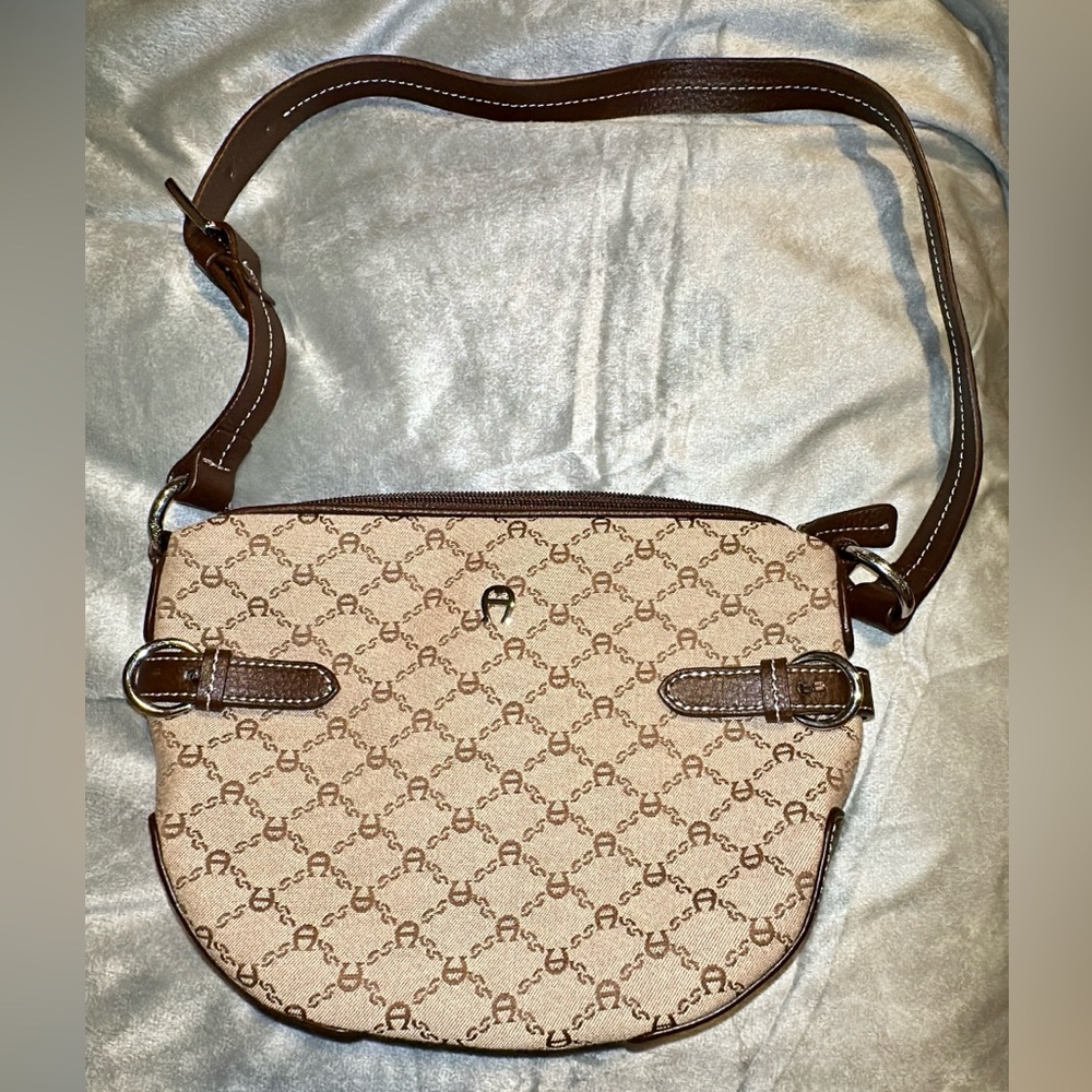 Vintage Etienne Aigner bag Tan & Brown NWOT